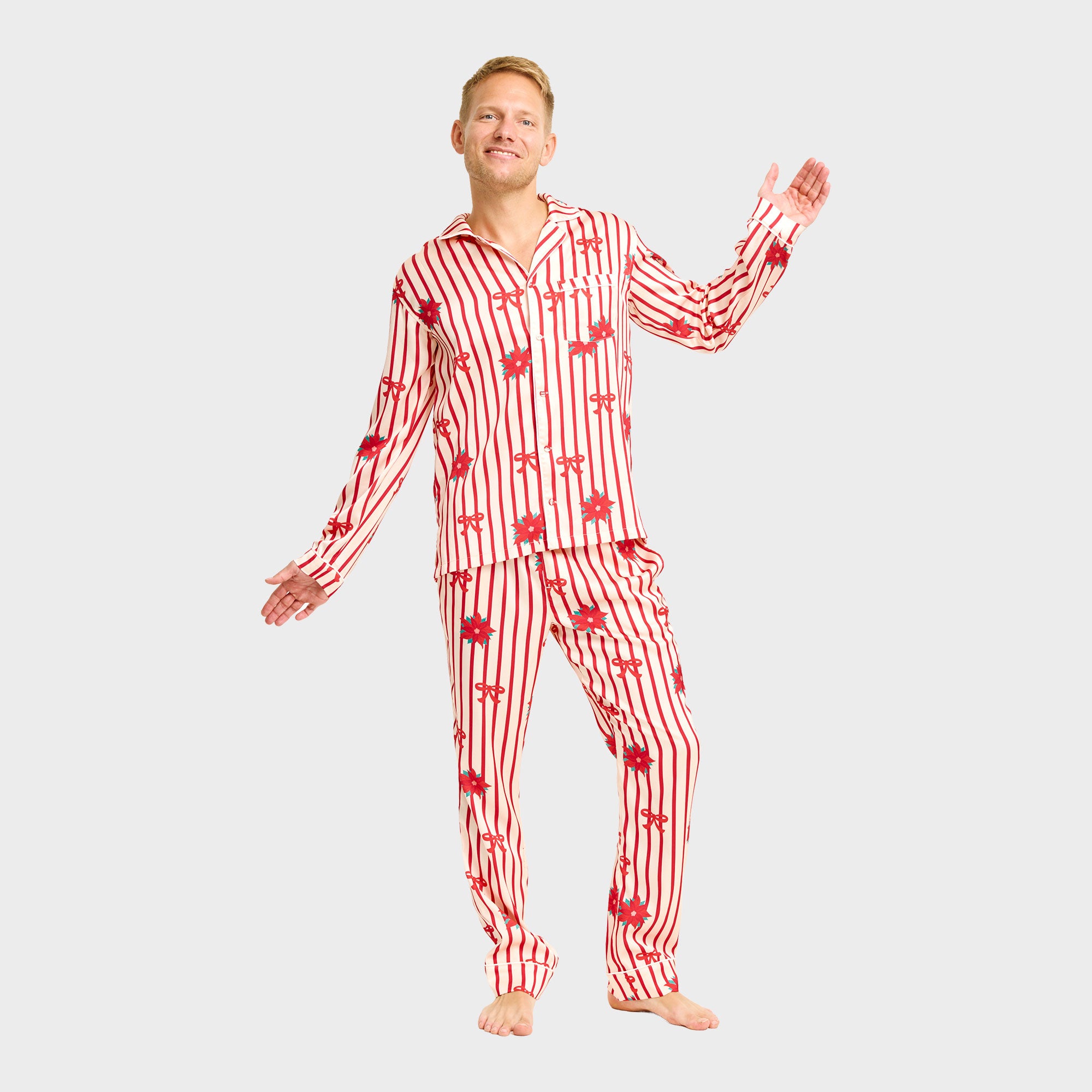 Satin pyjamas - Herre